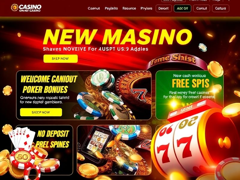Discover the latest new online casinos in the USA that offer real money gaming. Get expert reviews, bonuses, and updates on legal USA gambling platforms.
